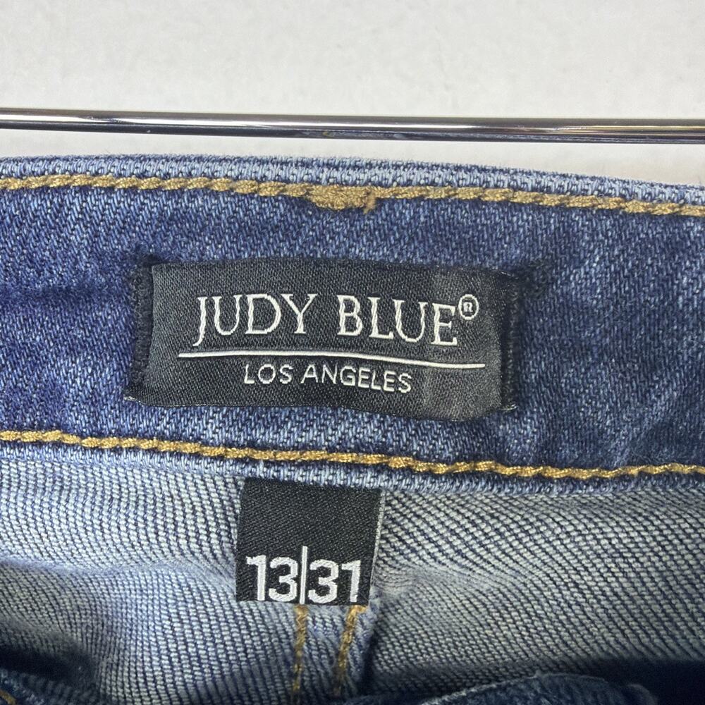 Judy Blue skinny Medium Skinny Jeans Size 13 style JB8841 slimming 24 inseam - Picture 5 of 12